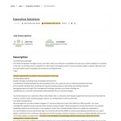 Den 20. februar 2021 søger Systematic en projektleder i Emiraterne. Jobbet indebærer "leveringsansvar" for forsvarsprojekter til Forenede Arabiske Emiraters flåde. "Du har en naturlig evne til at bygge bro mellem Systematics kontor i Emiraterne og vores hovedkontor i Aarhus, Danmark", står der i jobannoncen.