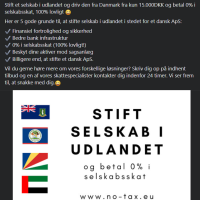 Screenshot af No-Tax's Facebook-annonce