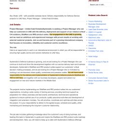 "Vores engagement i de Forenede Arabiske Emirater vokser", skriver Systematic i denne jobannonce med ansøgningsfrist 1. august 2020. "Du vil få det overordnede ansvar for levering og implementering af Systematics forsvarsprodukter SitaWare og Iris til den emiratiske flåde", skriver de.